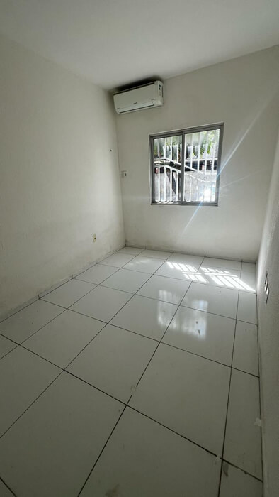 Quarto com ar-condicionado