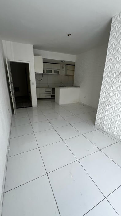 Parede com decoração 3D